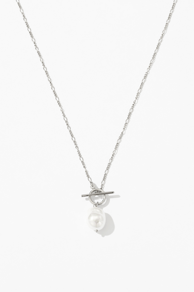 Timeless Pearl 14K Gold Necklace