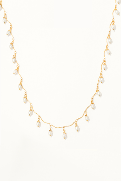 Felicity Dainty Pearl Necklace