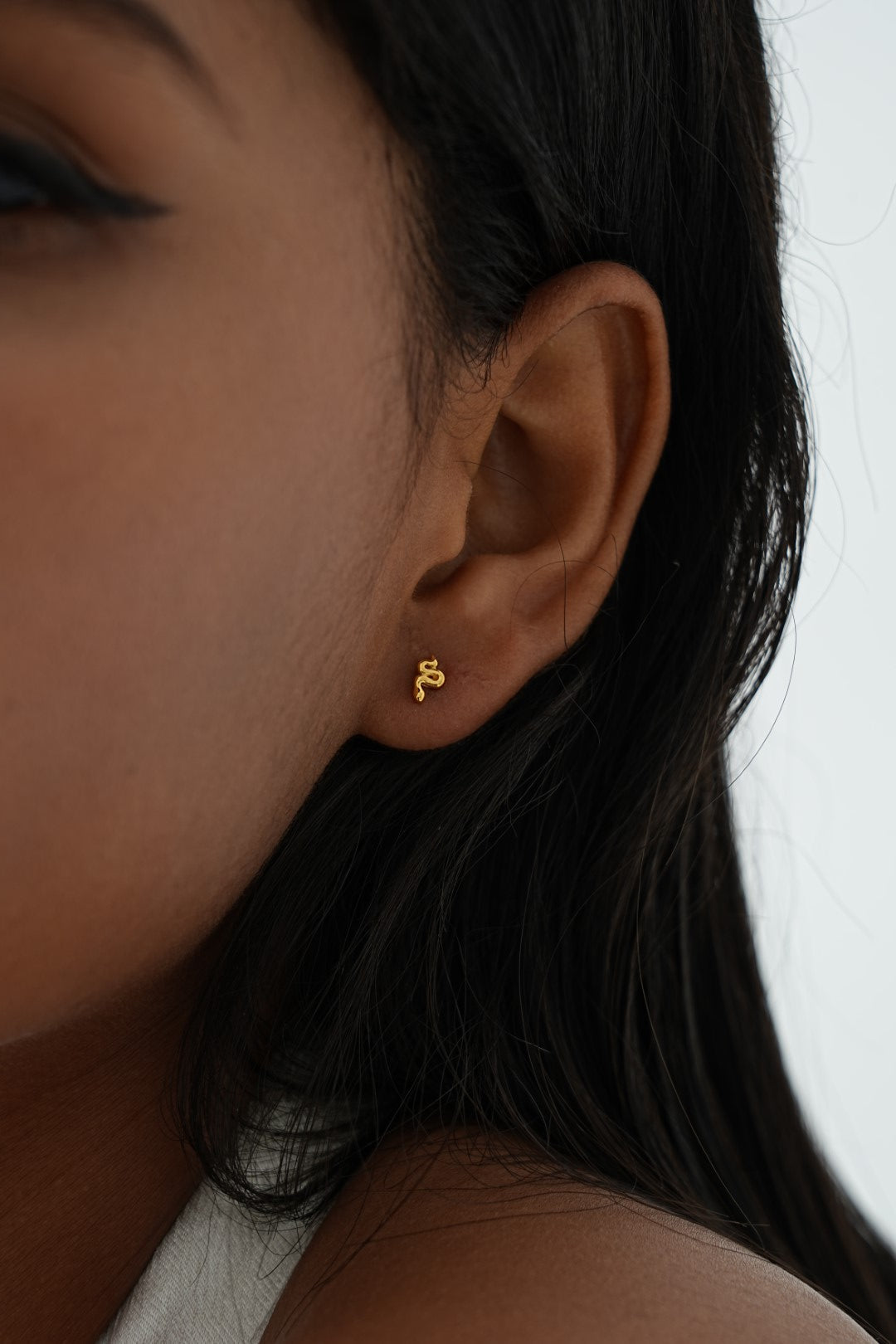 Anouk Small Snake Earrings