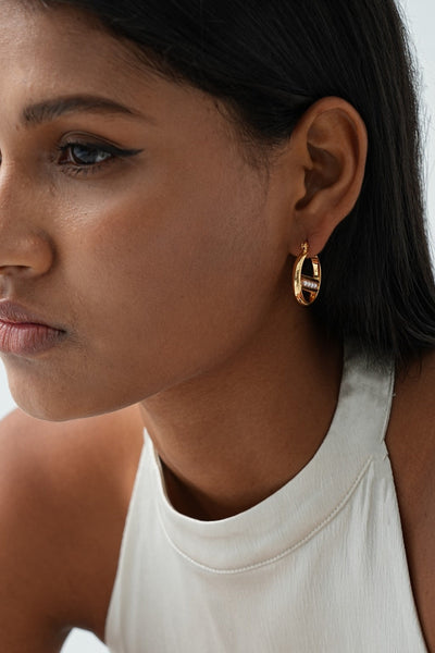 Beading Hoop Earrings