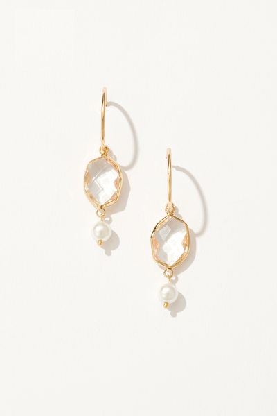 Clara Crystal Drop Earrings