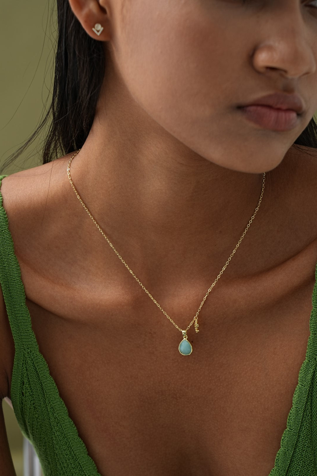 Serene Waters Pendant Necklace