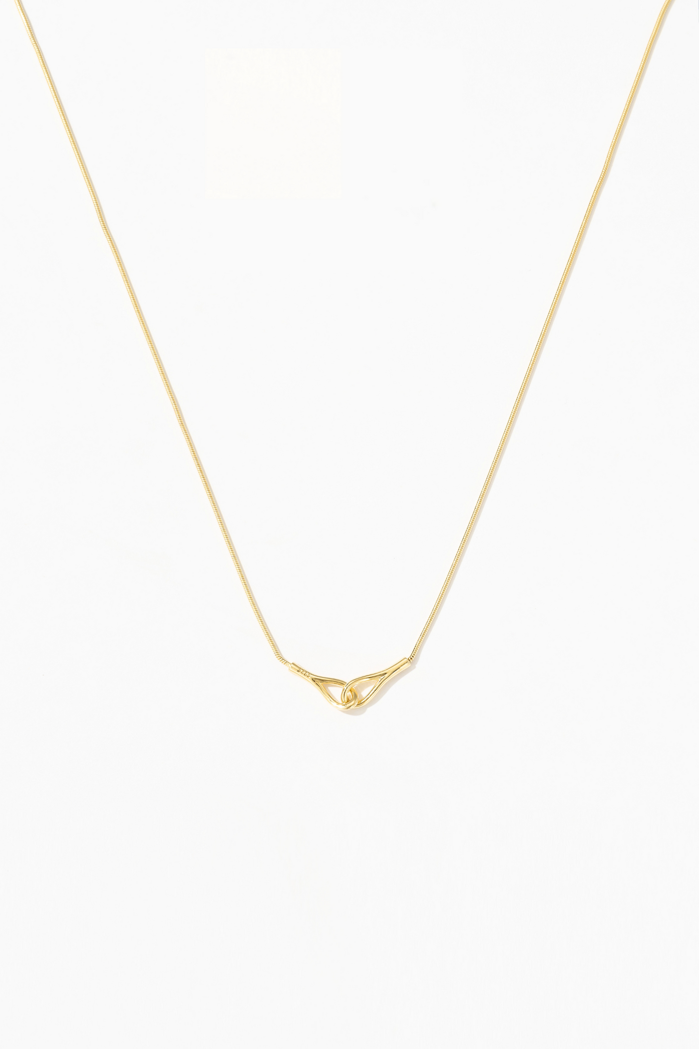 Elara Geometric Line Necklace