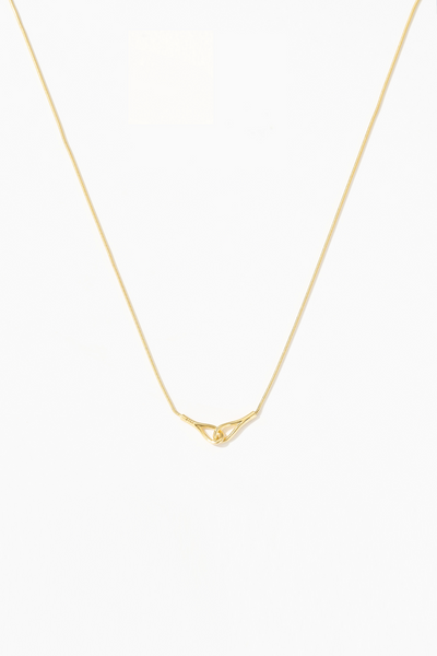 Elara Geometric Line Necklace