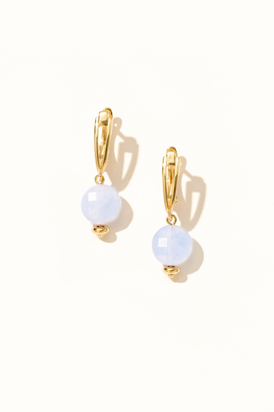 Evadne Agate Drop Earrings