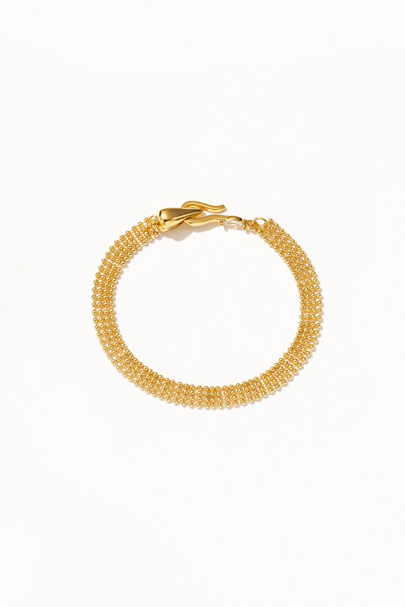 Fine 14K Gold Woven Bracelet