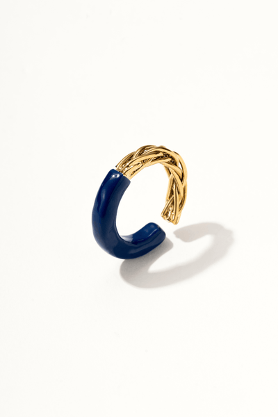 Florence Enamel Gold Ring