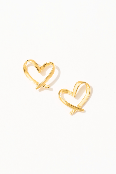 Jovie Heart-shaped Earrings