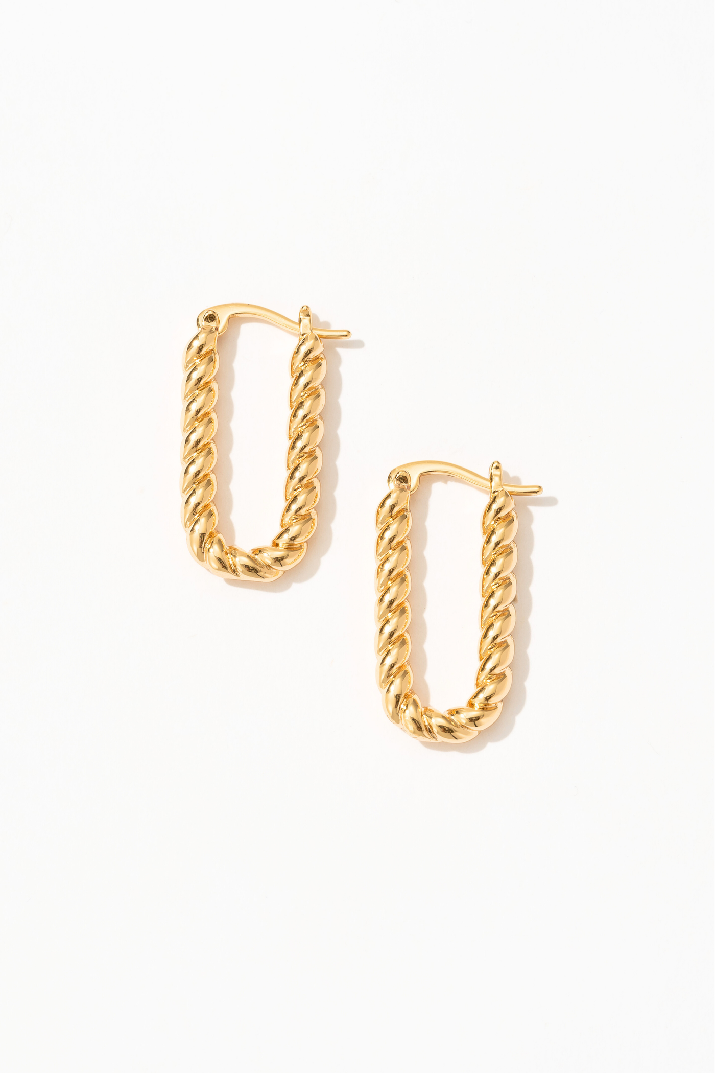 Kaia Twisted Hoop Earrings