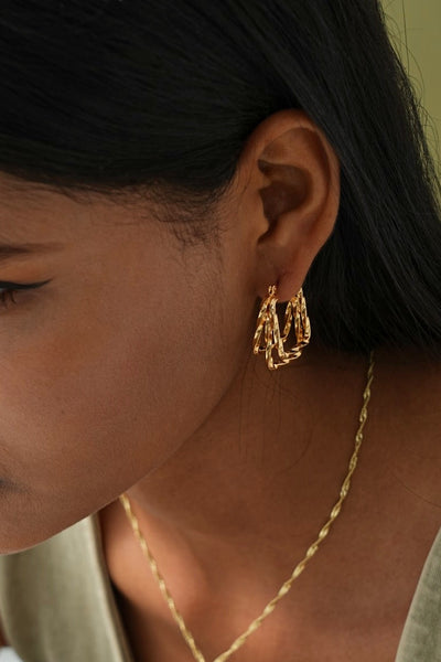 Melisande Square Earrings