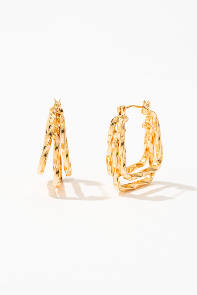 Melisande Square Earrings