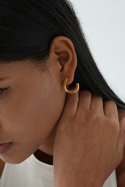 Orla Gold Huggie Earrings