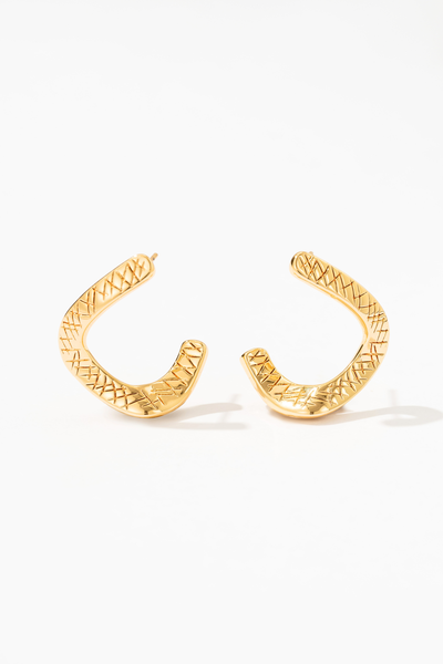 Orla Gold Huggie Earrings