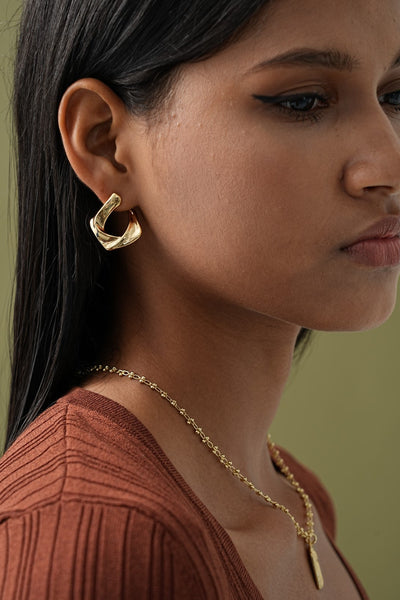 Rhiannon Textured Earrings