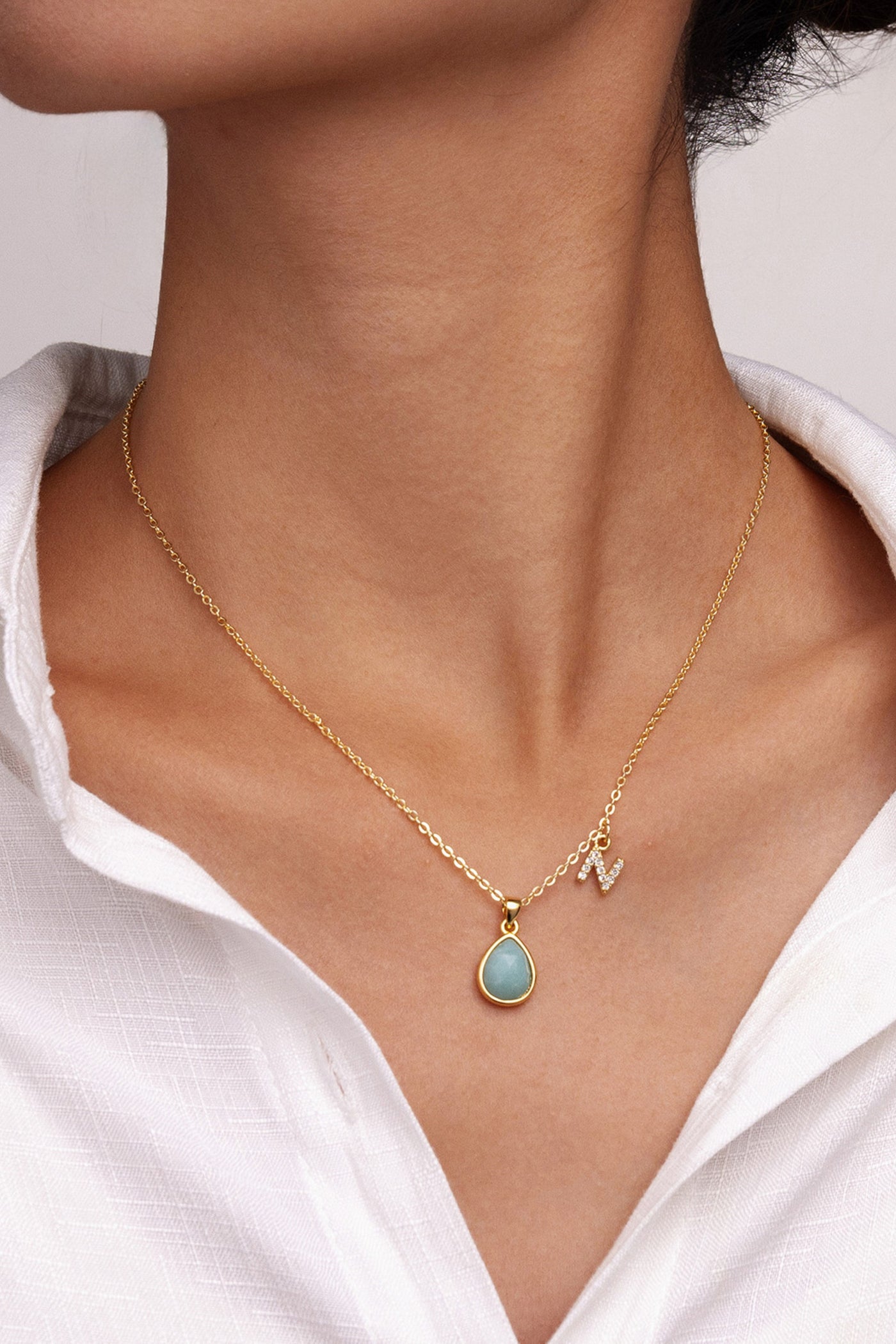 Serene Waters Pendant Necklace