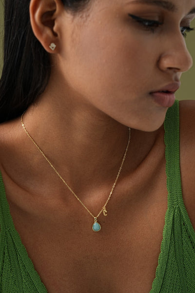 Serene Waters Pendant Necklace