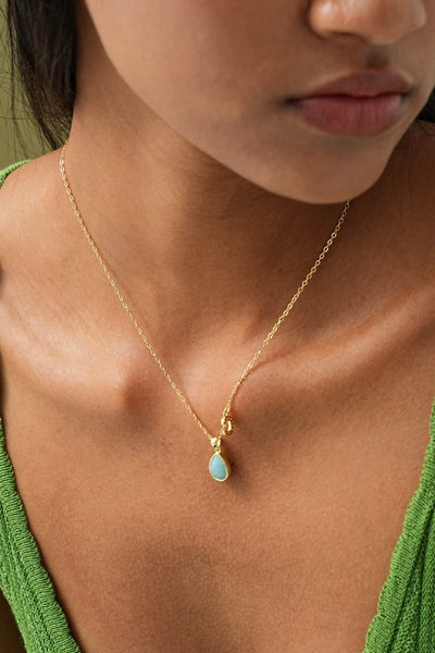 Serene Waters Pendant Necklace