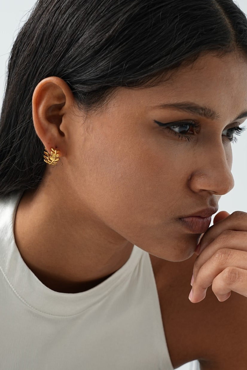 Sunlit Wheat Earrings