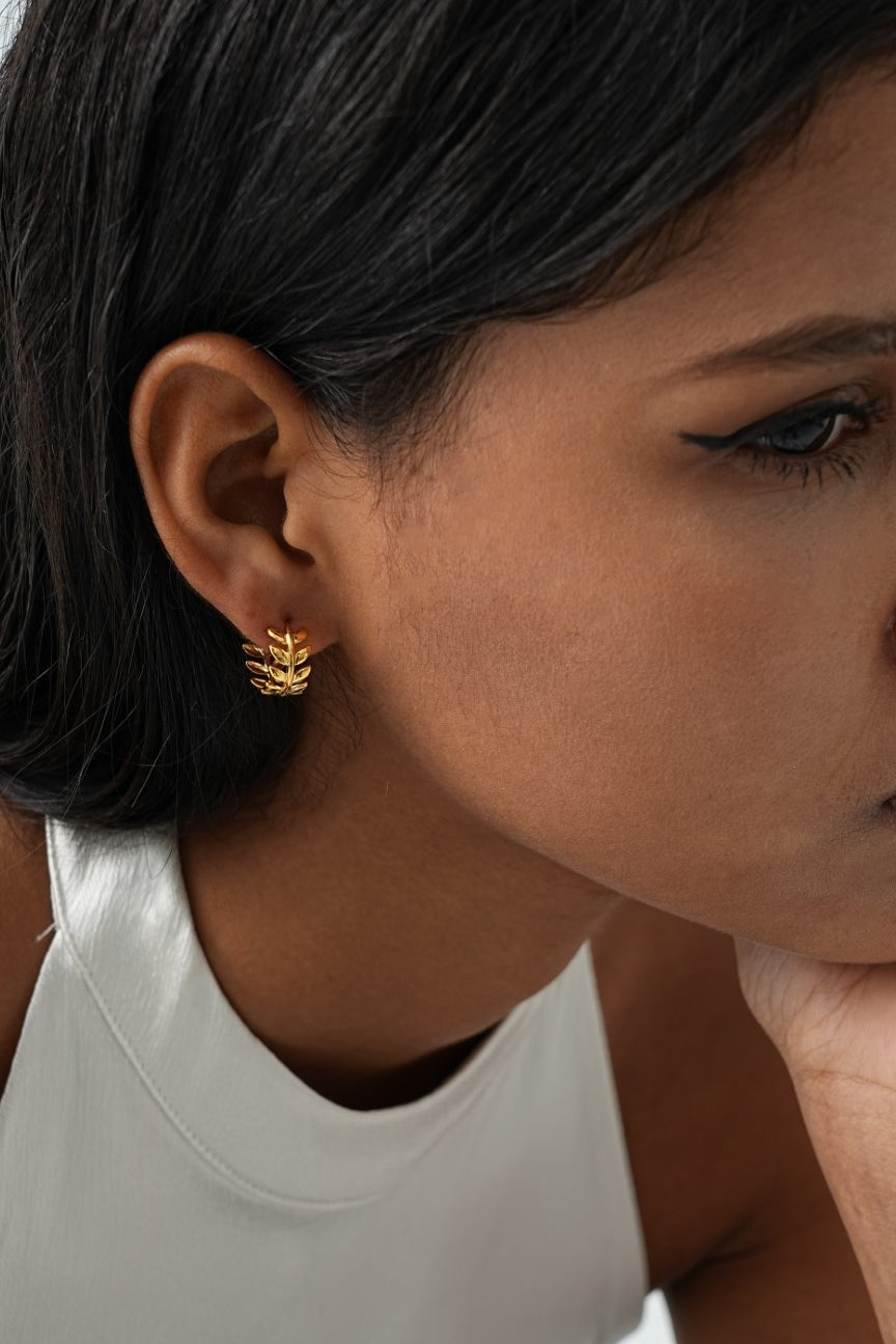 Sunlit Wheat Earrings