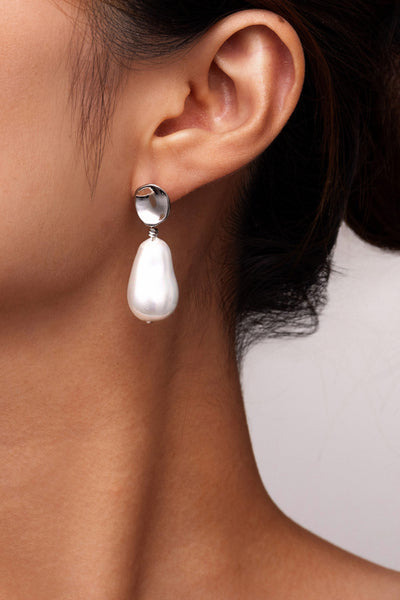 Talia Baroque Pearl Drop Earrings