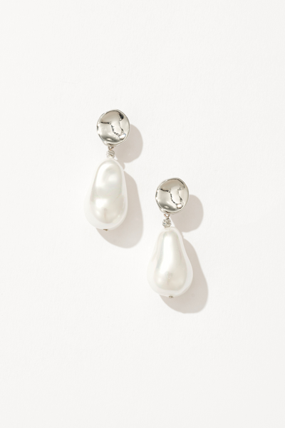 Talia Baroque Pearl Drop Earrings