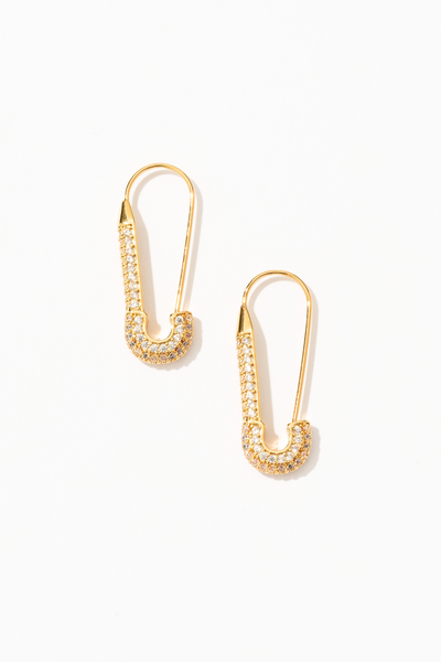 Zadie Zirconia Hoop Earrings