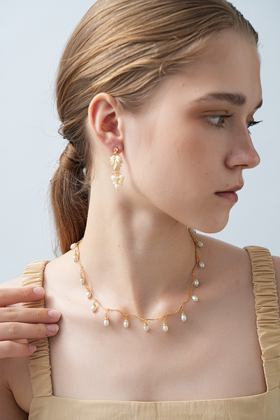 Felicity Dainty Pearl Necklace